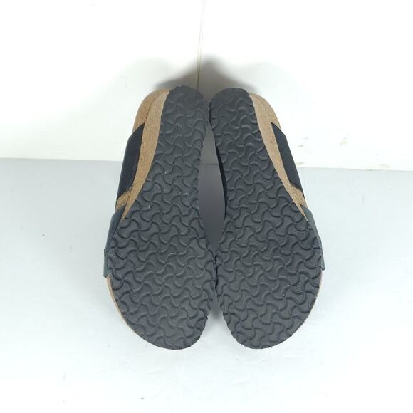 Birkenstock Papillio Women's Della US6 EU37 Black Leather Slip On Wedge Sandals - Picture 9 of 16
